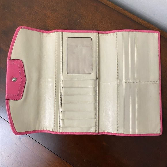 Coach Ashley Signature Jacquard Snap Envelope Wallet - Picture 7 of 14